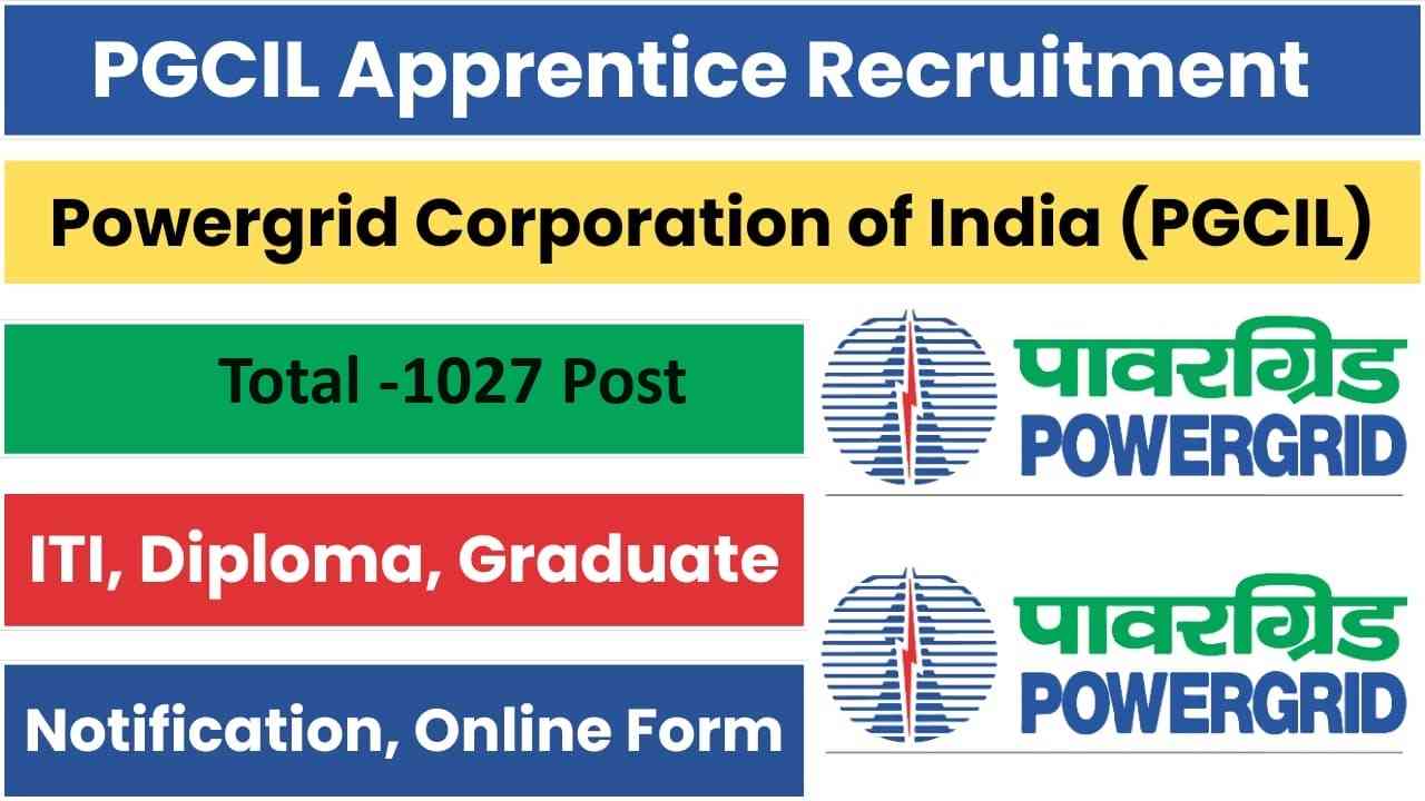 PGCIL Apprentice Recruitment 2024