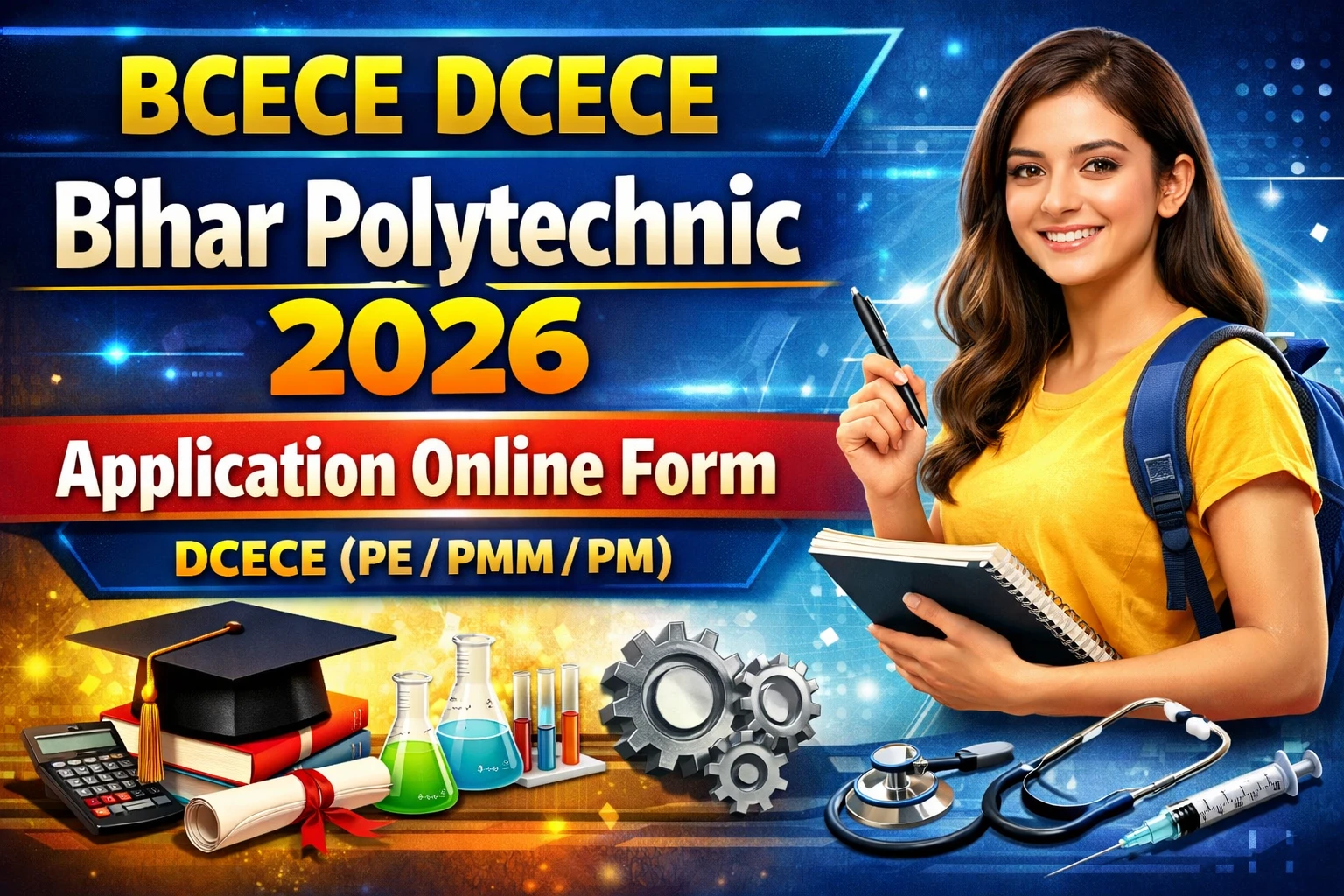 BCECE DCECE Bihar Polytechnic Application Online Form 2026