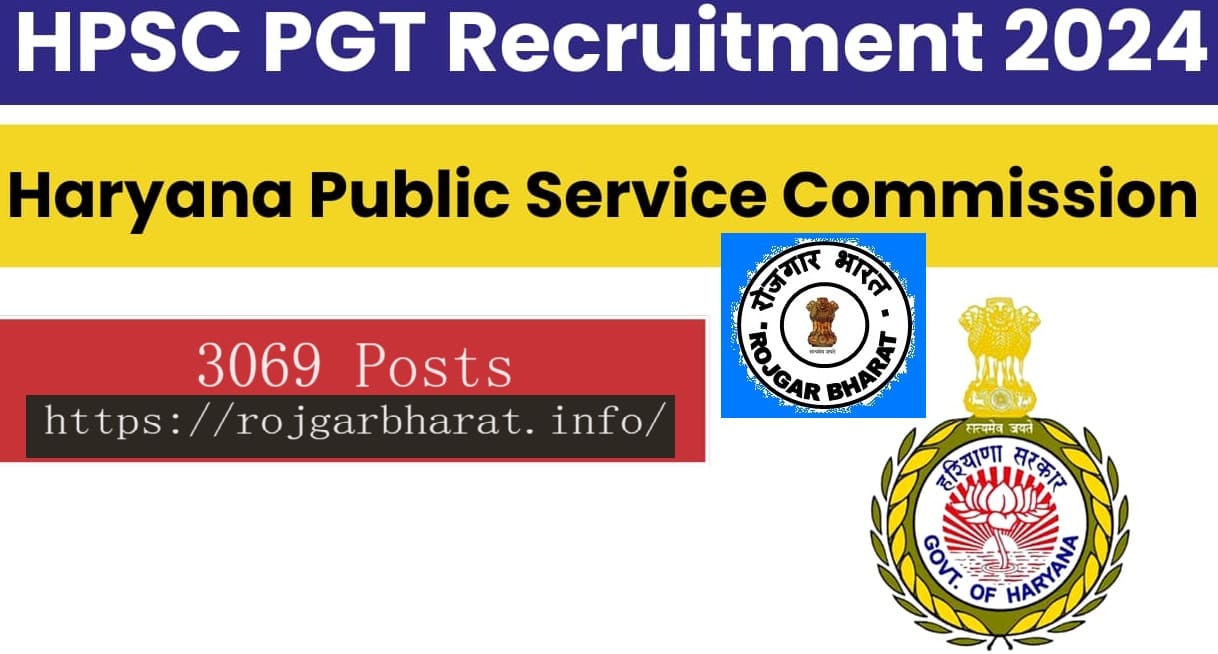 HPSC PGT Recruitment 2024