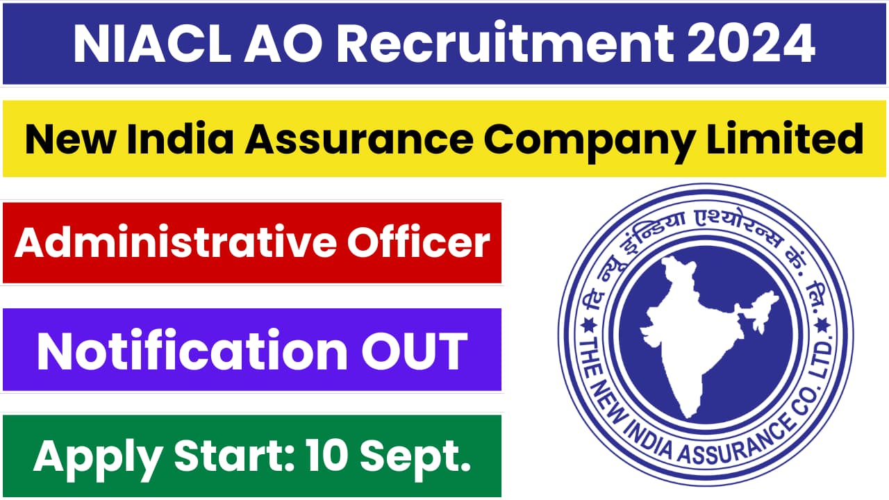 NIACL AO Recruitment Recruitment 2024